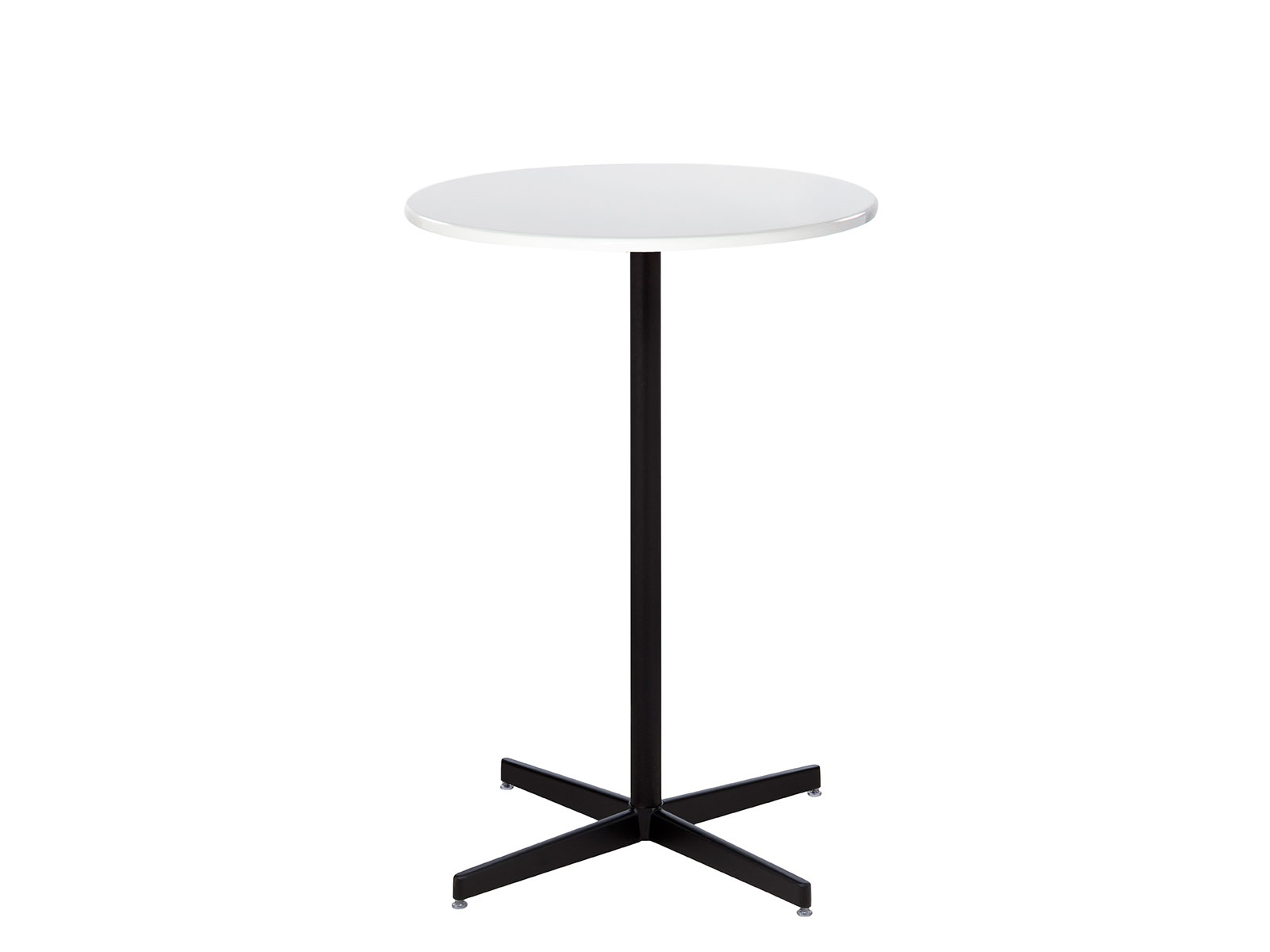 Square Bar Table with Hydraulic Base  -- Trade Show Rental Furniture